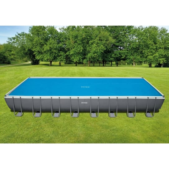 Intex Solarna plandeka na basen, niebieska, 960x466 cm, polietylen Inna marka