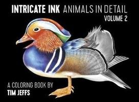Intricate Ink Animals in Detail Vol. 2 a Coloring Book by Tim Jeffs Pomegranate Communications Incus