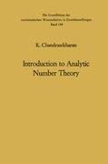 Introduction to Analytic Number Theory Chandrasekharan Komaravolu