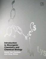 Introduction to Bioorganic Chemistry and Chemical Biology Vranken David L., Weiss Gregory A.
