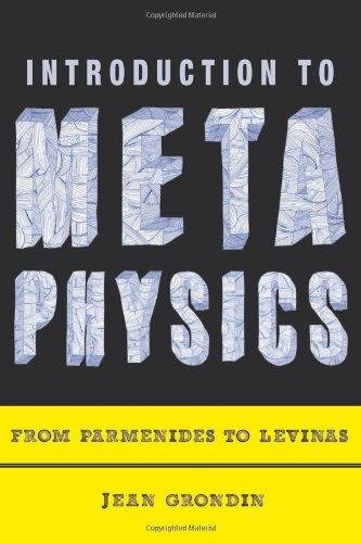Introduction to Metaphysics Grondin Jean