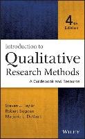 Introduction to Qualitative Research Methods Taylor Steven J., Bogdan Robert, Devault Marjorie