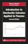 Introduction to Stochastic Calculus Applied to Finance Lapeyre Bernard, Lamberton Damien