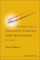 Introduction to Stochastic Calculus with Applications Klebaner Fima C.