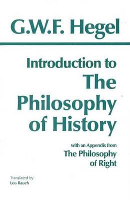 Introduction to the Philosophy of History Hegel G. W. F.