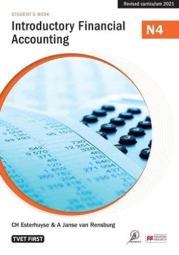 Introductory Financial Accounting N4. Students Book Opracowanie zbiorowe