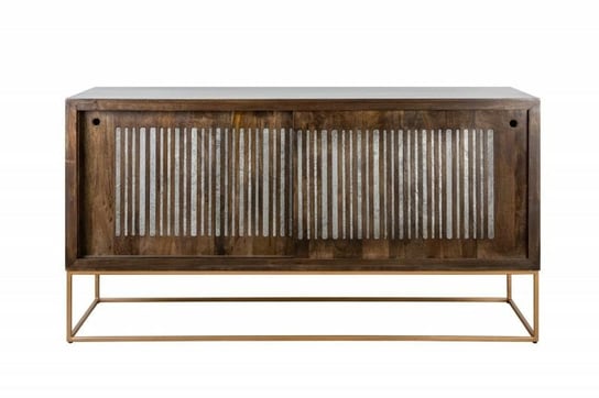 INVICTA komoda ONYX 160 cm Mango - drewno naturalne, metal Invicta Interior