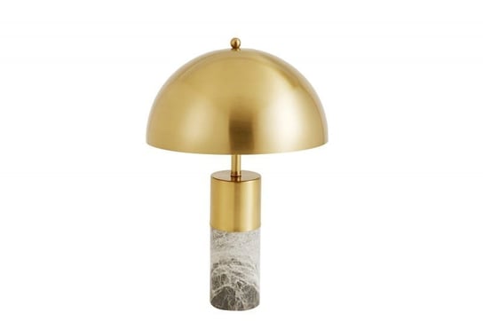 INVICTA lampa stołowa BURLESQUE - złota, szary marmur Invicta Interior
