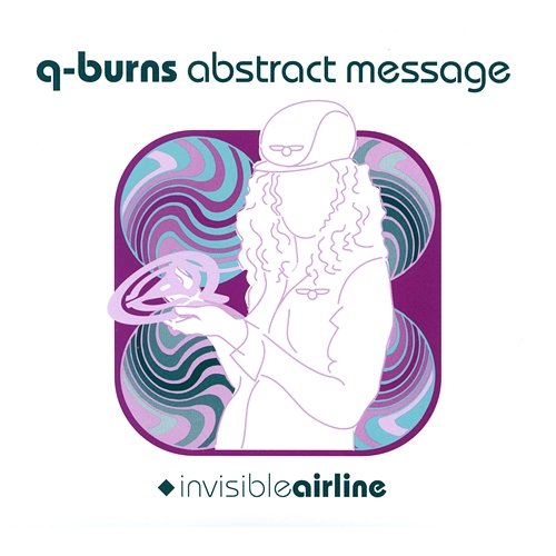 Invisible Airline Q-Burns Abstract Message