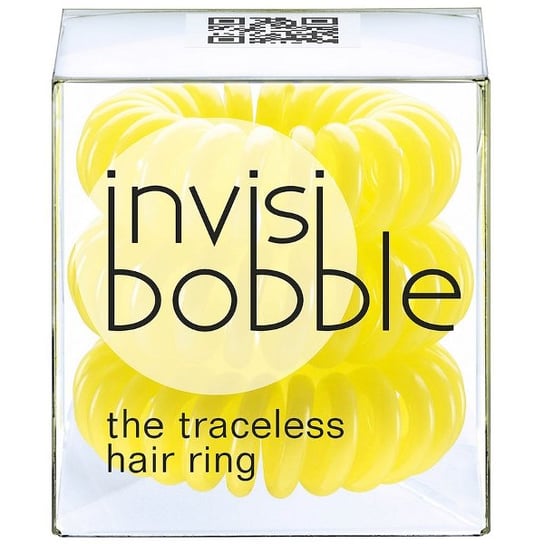 Invisibobble, gumki do włosów Submarine Yellow, 3 szt. Invisibobble