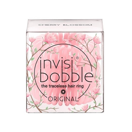 Invisibobble, Original, gumki do włosów Cherry Blossom, 3 szt. Invisibobble