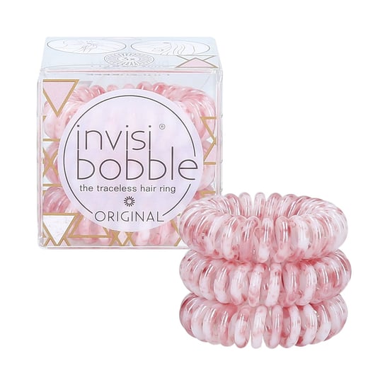 INVISIBOBBLE, ORIGINAL, Gumki do włosów Marblelous (Pinkerbell), 3 szt. Invisibobble