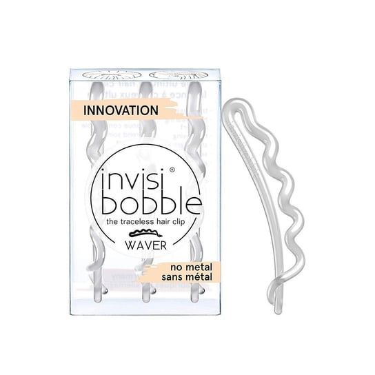INVISIBOBBLE, WAVER, Spinki do włosów (Crystal Clear), 3 szt. Invisibobble