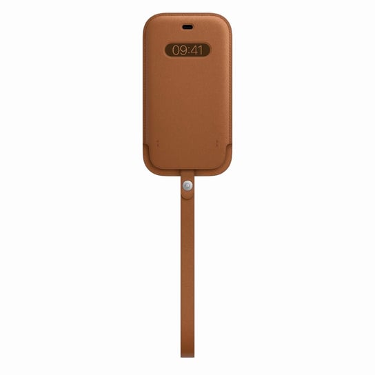 iPhone 12 Pro Leather Sleeve with MagSafe - Saddle Brown Apple