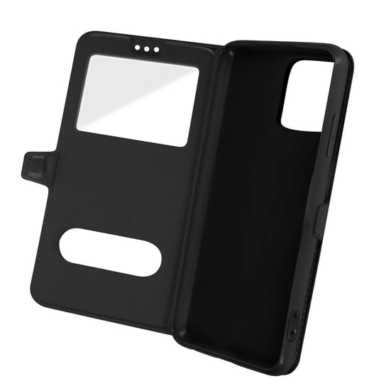 iPhone 13 Mini Case Podstawka wideo z podwójnym okienkiem, czarna Avizar