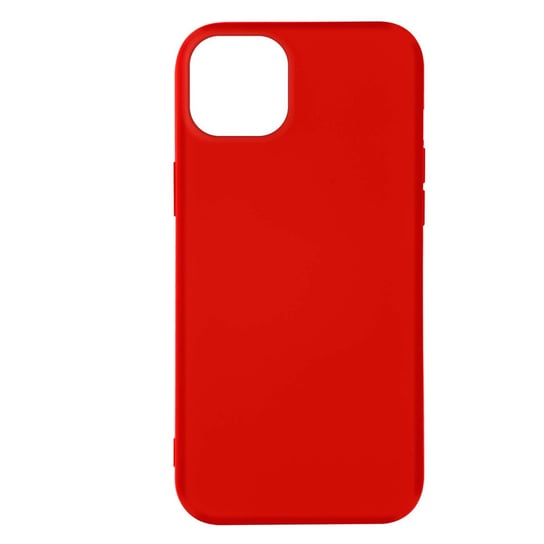 iPhone 14 Plus Etui Półsztywne, miękkie w dotyku, cienkie, czerwone Avizar