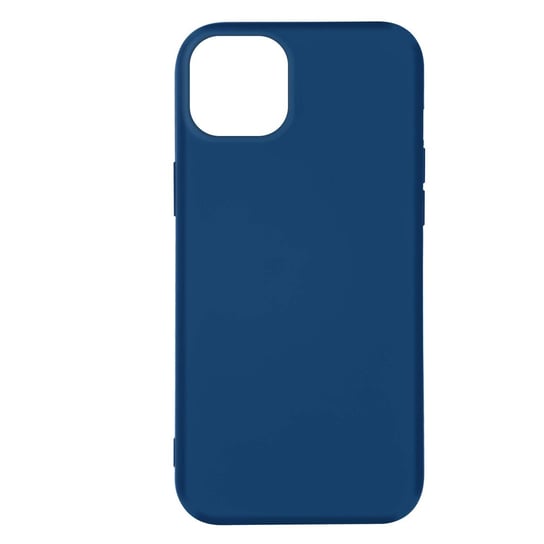iPhone 14 Plus Etui Półsztywne, miękkie w dotyku, cienkie, niebieskie Avizar