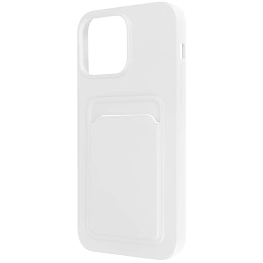 Iphone 14 Pro Max Etui Elastyczne Silikonowe Etui Na Karty Białe Avizar