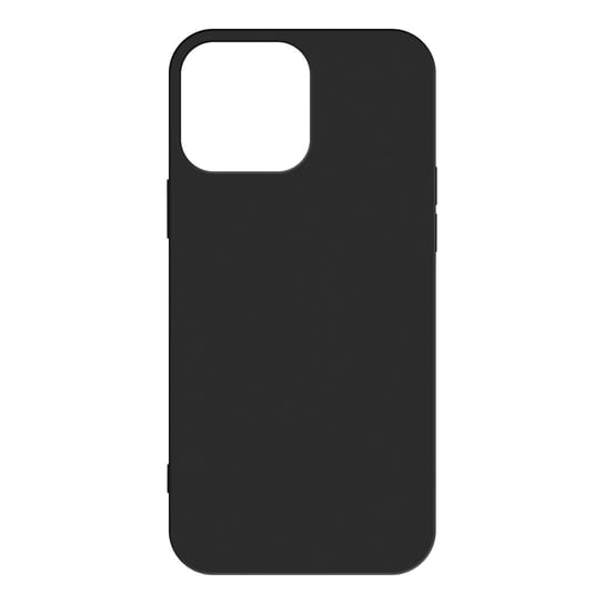 iPhone 14 Pro Max Odporny na obudowę żel silikonowy Elastyczny Cienki Jasnoczarny Avizar