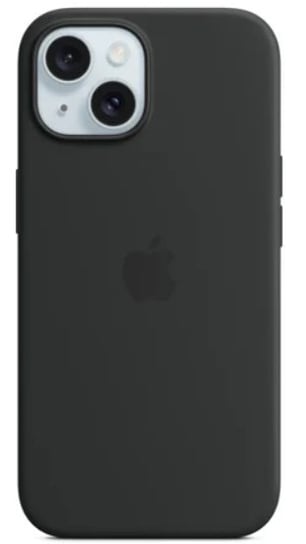iPhone 15 Silicone Case with MagSafe - Black Apple