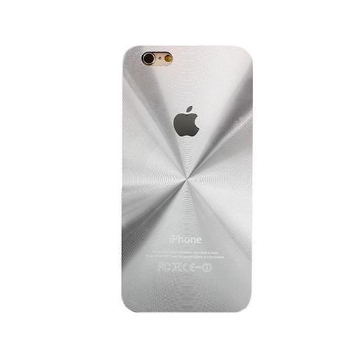 iPhone 4, 4s srebrne plecki aluminiowe efekt cd EtuiStudio