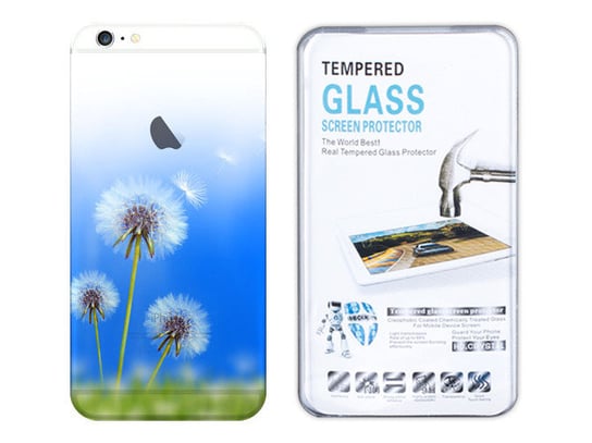 Iphone 6 6S Plus Etui Gradient Nadruk Case + Szkło Kreatui