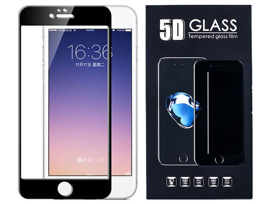 Iphone 7 Szkło Hartowane 5D 9H Klej Na Cały Ekran VegaCom