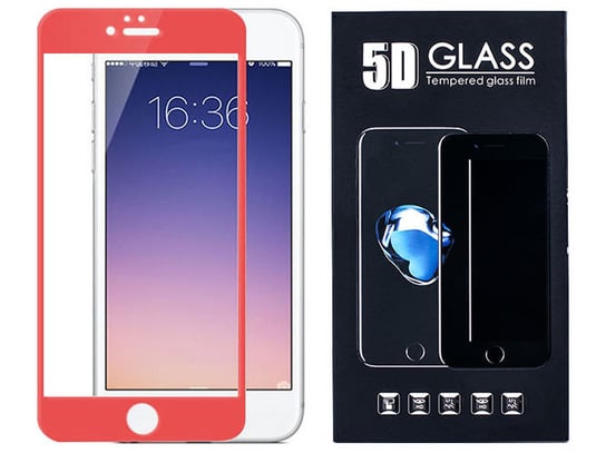 Iphone 7 Szkło Hartowane 5D 9H Klej Na Cały Ekran VegaCom