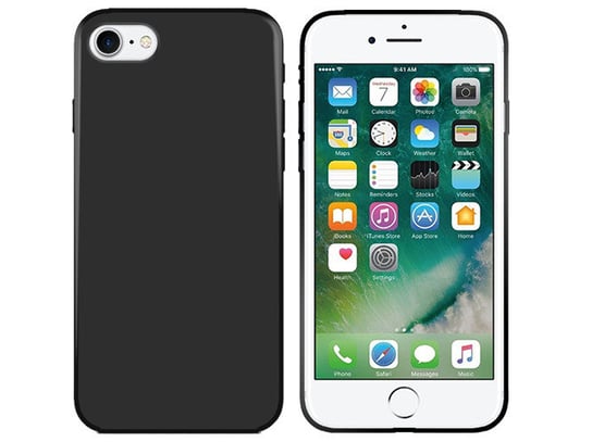 IPHONE 8 ETUI POKROWIEC OBUDOWA GUMA MAT TYŁ CASE VegaCom