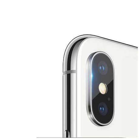 iPhone X Hartowane szkło na Tylny aparat, kamerę telefonu EtuiStudio