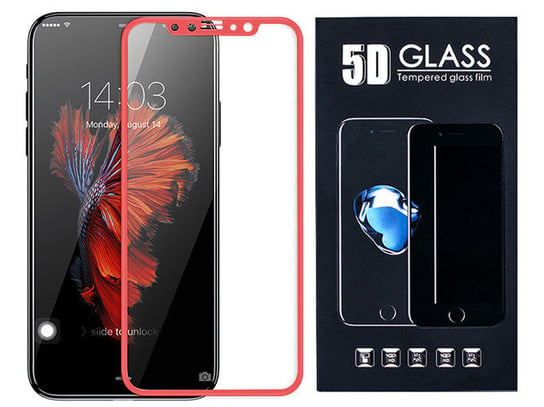Iphone X Szkło Hartowane 5D 9H Klej Na Cały Ekran VegaCom