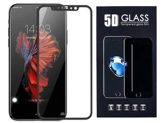 Iphone Xs Szkło Hartowane Ochronne 5D Cały Ekran VegaCom