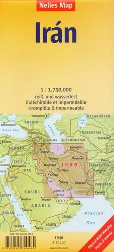 Iran. Mapa 1:1 750 000 Opracowanie zbiorowe