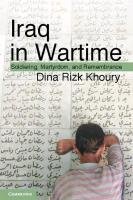 Iraq in Wartime Khoury Dina Rizk