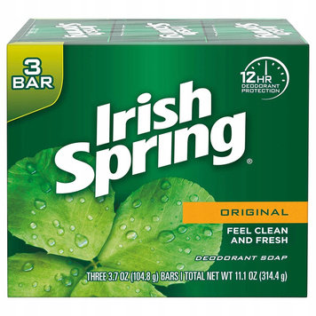 Irish Spring Original, Zestaw mydeł w kostce, 3x106,3g Irish Spring