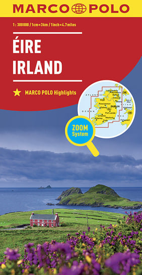 Irland. Mapa 1:300 000 Opracowanie zbiorowe