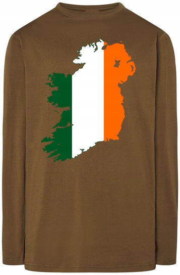 Irlandia Flaga Męska Bluza Longsleeve Nadruk R.XL Inna marka