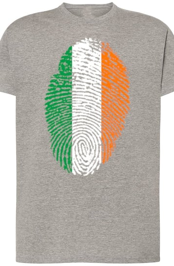 Irlandia Flaga Odcisk T-Shirt Męski Modny Rozm.XL Inna marka