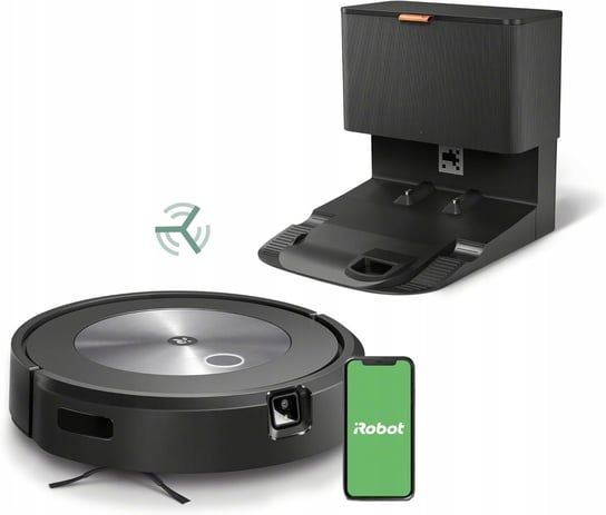 iRobot Roomba j7+ Robot sprzątający Wi-Fi stacja mapowanie dwie szczotki iRobot