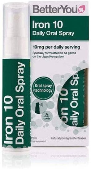 Iron 10 Daily Oral Spray - Żelazo (25 ml) BetterYou