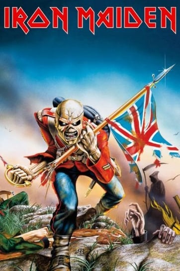 Iron Maiden Trooper - plakat 61x91,5 cm Inny producent