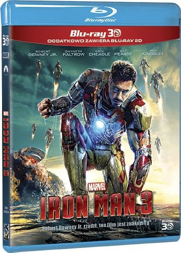 Iron Man 3 (3D) Black Shane