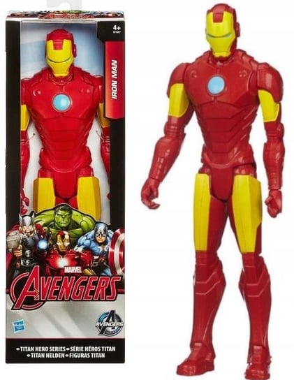 Iron Man Duża Ruchoma Figurka 30Cm Titan Hero Series B1667 Avengers
