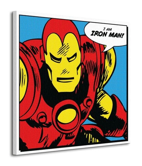 Iron Man I Am - obraz na płótnie Marvel