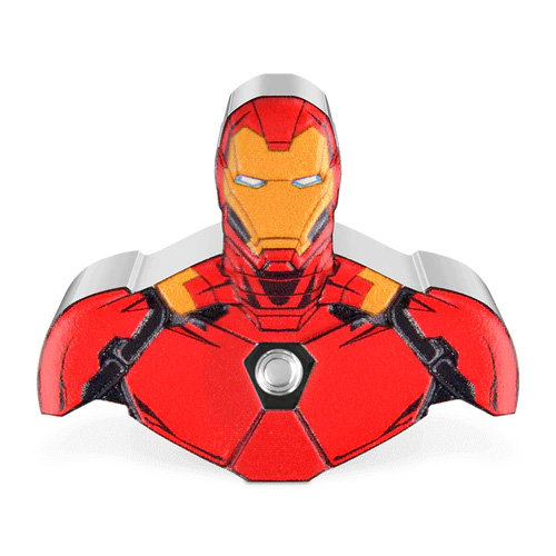 Iron Man Marvel 1 uncja srebra Inna marka