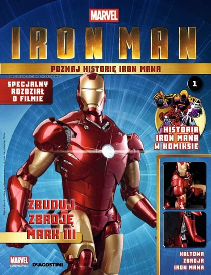 Iron Man Poznaj Historię Iron Mana Nr 1 De Agostini Publishing S.p.A.