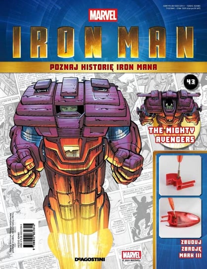 Iron Man Poznaj Historię Iron Mana Nr 43 De Agostini Publishing S.p.A.