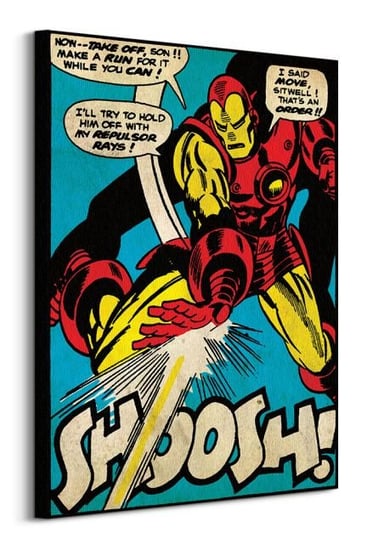 Iron Man Shoosh - obraz na płótnie Marvel