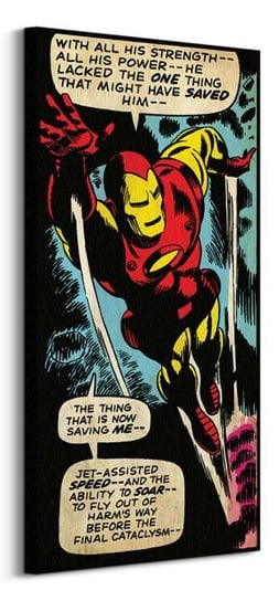 Iron Man Strength - Obraz na płótnie Marvel