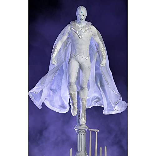 Iron Studio Wandavision - White Vision - Statuetka W Skali Artystycznej 1/10 - 33Cm Iron Man